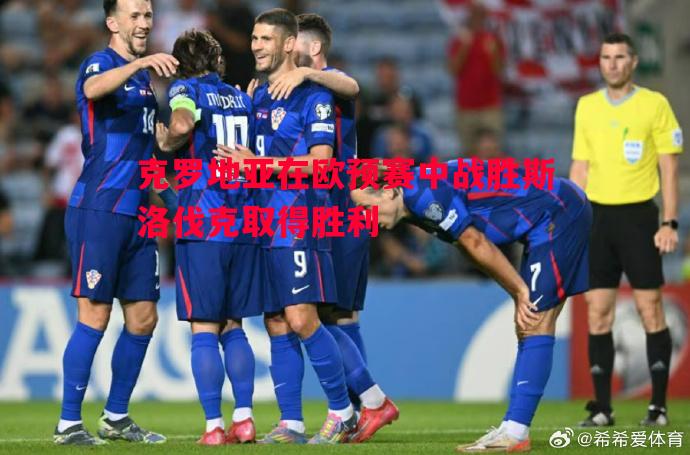 克罗地亚在欧预赛中战胜斯洛伐克取得胜利
